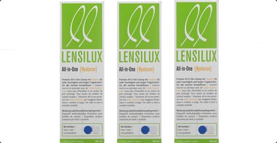 Lensilux All-in-One Hyaluron 6 x 360ml  inkl. 6Behälter
